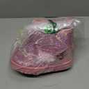 Girls Winter Warm Snow Boots Sequin Fur Lined Waterproof Boot Glitter Princess Outdoor Shoes(Toddler/Little Kid) Size 12