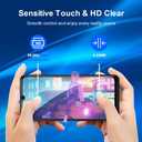 2+2 Pack Tempered Glass Screen Protector for Samsung Galaxy A14 5G 2023 with Camera Lens Protector, Ultra HD, 9H Hardness, Case Friendly