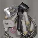 Filtered Shower Head with Handheld - High Pressure 3 Spray Modes Showerhead with Filters, 12 Replaceable Water Softener Filters for Hard Water | Ion Shower Drops Head with 75" Anti-Burst Hose (Gray)