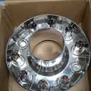 5C3Z1130NA 10 Lug Front Wheel Center Hub Cap Cover Replacement for 2005-2017 Ford F450 F550 Super Duty DUALLY, Chrome Wheel Center Cap