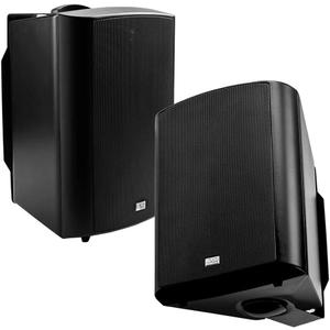 OSD Audio 6.5" Outdoor Patio Speaker Pair 150W, 3-Way, IP54 Weather Resistant, Black AP640