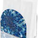 SUPERDANT Geometric Glass Pattern Napkin Holder for Tables Acrylic Tissue Servilletero Paper Cocktail Stand for Kitchen Serviette Dispenser Home Dining Room Restaurant Bar Party Decoration