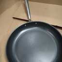 10" Frying Pan Skillet, PFAS-Free Ceramic Nonstick, Durable Hard Anodized Cookware, Scratch Resistant, Stainless Steel Handle, Good Grips, Dishwasher Safe, Oven safe, Black
