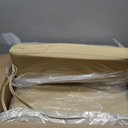 Outdoor Chair Cushions Set of 4,Patio Cushions for Outdoor Furniture,Waterproof Patio Chair Cushions with Ties,Memory Foam Outdoor Seat Cushion,18.5"x16"x3" (Biege)