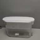 PUR 30Cup Countertop Water Filter Dispenser, 1 Genuine PUR Filter, 2in1 Powerful Filtration, Lasts 2 Months or 40 Gallons, Dishwasher Safe, White/Blue (DS1800Z)