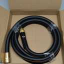 Giraffe Tools Garden Hose 10ft x 5/8'', Short Water Hose Heavy Duty, Lightweight, Flexible Hybrid Hose with Swivel Handle, Male to Female Fittings