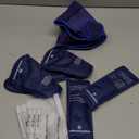 KingPavonini Ankle Foot Ice Pack Wrap for Sprained Ankle and Surgery Recovery, Reusable Gel Ice Packs for Feet Injuries, Plantar Fasciitis, Achilles Tendonitis, Standard Size(1 Wrap+4 Gel Packs)