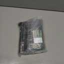 AUGSUN 54 Pieces Plastic Inflatable Stakes Set, Include Tent Stakes, Tethers Ropes and Hooks Heavy Duty Garden Yard Stakes for Halloween Christmas Outdoor Decorations Black