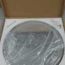 ROLOVE Makeup Mirror with Lights, 18 Inch Vanity Mirror with Lights, Lighted Makeup Mirror, Smart Touch Control Round Lighted Vanity Mirror, Tabletop  Desk Mirror, Gifts for Women, Wife, Mom, Girls (White)