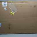 Lumizone Extra Tall Cat Gate 55.12" High 29.92"-42.51" Wide Pet Gate White