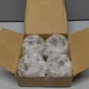 2.7 OZ Set of 4 Double Walled Glass Espresso Cups | Italian Style Clear Doppio Cups | Heat-Resistant Small Coffee Cups for Espresso Lovers