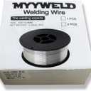 Flux Core Wire, Mig welding Gasless, Mild Steel E71TGS.030-Diameter, 4-Pound Spool (0.030" 2LB*2)