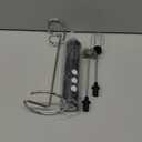 MF02 Rechargeable Milk Frother Handheld Foam Maker with Stainless Whisk for Cappuccino, Latte, Bulletproof Coffee, Keto Diet, Protein Powder, Matcha (Black)