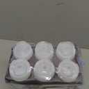 Set of 6 Inverted Condiment Squeeze Bottles for Sauces 16 oz  Easy-to-Fill Clear Bottles with Self-Closing Valve for Dressings, Ketchup, Mustard - Dispensing Bottles for Cooking, Valentine Day Gift