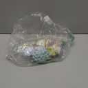 Napco Imports Decorative Home or Garden 9 x 4.5 Inch Indoor or Outdoor Tabletop Sculpture Figurine Blue and Green Bluebird and Hydrangea