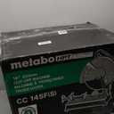 Metabo HPT Metal Chop Saw, 14-Inch Cut-off Wheel, Portable and Lightweight, Powerful 15-Amp Motor (CC14SFS)