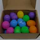Pinkiwine 24 Pack Plastic Prefilled Easter Eggs with Easter Mochi Squishy Toys Inside for Kids Boys Girls Toddlers Easter Basket Stuffers Gifts Fillers