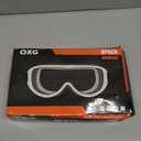 OXG 6 Pack Protective Safety Goggles Anti-Fog, Adjustable Chemical Splash Eye Protection Science Lab Goggles for Women Men (Multicolor)