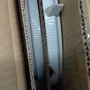 E-far 24-Piece Stoneware Dinnerware Sets, Plates and Bowls Sets for 8, Kitchen Modern Dinning Porcelain Dishes Set, Chip & Scratch Resistant, Dishwasher & Microwave Safe, Speckled White