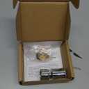 Hibbent NSF/ANSI/CAN 61 Certified Faucet Aerator, CUPC Certification 360° Twist Kitchen Sink Aerator, Dual-function Sink Sprayer Attachment, Faucet Replacement Part 55/64'' Female Thread, Chrome