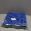 6 Pack Large Building Brick Baseboard in Blue, Green, Gray, 10 x 10 Inch Baseplates Compatible with DUPLO,MEGA, Baseplate for DIY Play Table or Wall