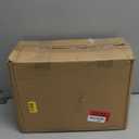 IEEK Rice Dispenser 12 Lbs,Large Cereal Dry Food Storage Containers Rice Storage Container Sealed Moisture Proof with Measuring Cup for Kitchen Pantry Household, White and Grey