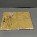 Hiasan Light Yellow Tablecloth Square - Waterproof and Wrinklr Resistant Washable Polyester Fabric Table Cloth for Dining Room and Outdoor Use, 30 x 30 Inch
