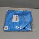 Dog Raincoat Waterproof Reflective Slicker - Lightweight Breathable Hooded Poncho Rain Coat Jacket with Adjustable Belly Strap and Leash Hole for Small Medium Large Dogs (Medium, Blue)