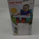 Bright Starts Pop 'N Sit Portable Booster, Indoor/Outdoor Use, Floor Seat with 