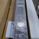 YITAHOME Double Folding Security Gate, 85" H x 150" W Door Gate, Flexible Expanding Security Gate, Steel Safety Gates, 360 Rolling Barricade Gate, Scissor Gate with Padlock, Aluminum Alloy Mesh, Black