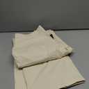 Lepunuo Womens High Wide Leg Stretchy Straight Pants Trousers with Pockets, Size L