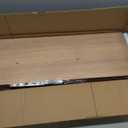 Oak Floating Shelves for Wall24in Wall Mounted Display Ledge Shelves Perfect for Bedroom, Bathroom, Living Room and Kitchen Decoration Storage (Oak, Set of 2)