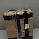 CAA'S Bathroom Accessories Set Ceramic 4 Pieces Bathroom Ensemble for Bath Decor Includes Lotion Dispenser Toothbrush Holder Tumbler Soap Dish (White Netting)