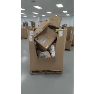 pallet of salvage items