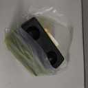 Rubber Bumper Blocks (2-Pack) - 6" x 3" x 3" Block Dock Buffers for Flatbed/Trailer/Truck/Reefer/Chassis