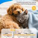 Dog Paw Trimmer with LED Light, 2025 Upgraded Safety Electric Paw Trimmer for Dogs and Cats Paw Cleaner, 35dB Low Noise Multifunctional Dog Clippers for Paws, Eyes, Ears, Face Shavers (White)