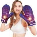 CAMECO Heating Pad for Hands & Fingers & Wrists, 86 - 158 Heated Arthritis Gloves for Women Men Pain Relief, 30s Fast Heating Electric Hand Warmers Mittens for Carpal Tunnel, Auto Shut Off