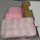 Complete American Mahjong Set with 166 Tiles, Quiet Mahjong Mat, 4 Racks with Pushers, Dice, Chips, Storage Bags & Instruction, Portable Mahjong Game for Travel, Family Game Night & Gifts(Floral Tea)