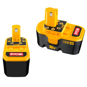 Ryobi 2Pack 18.0 v Replacement for Dewalt 18V Battery and Charger Combo DC9096 DC9099 DC9098 DW9099 DW9098 and 1 Charger for 7.2-18V Ni-Cad Ni-Mh XRP Battery Kit