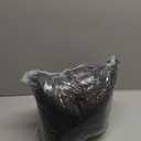 Yimobra Bathroom Rug Set 2 Piece, Soft Absorbent Chenille Bath Mat Set, Non Slip Machine Washable Quick Dry, Plush Shower Rugs for Bathroom Floor Sink Tub and Shower Outside, 32"x20"+24"x17", Black