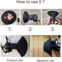Camera Lens Hood, Collapsible Reversible Filter Thread Rubber Digital Lens Hood DSLR Lens Cap Shade