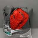 Large Area Rugs for Living Room Bedroom, 5x7 Feet Red Fluffy Shag Rugs, Ultra Soft Shaggy Plush Fuzzy Modern Indoor Throw Floor Carpet for Kids Girls Boys Dorm Nursery Home Decor Aesthetic