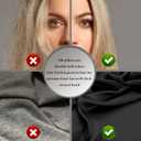 Silk Pillowcase for Hair and Skin,Soft,Breathable and Sliky 100% Standard Size Pillow Cases Set of 2,Both Sides Natural Mulberry Silk Pillowcases with Hidden Zipper(Standard Size 20"X 26",2pcs) (Black-2 Pack)