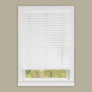 PowerSellerUSA Achim Home Furnishing Cordless GII Luna 2" Slat White Venetian Window Blinds 32" W x 64" L