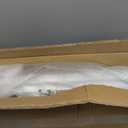 Amazon Basics Window Fan for Home Bedroom, Twin Heads, Cooling Airflow, Exhaust, Expandable Side Panel, Manual Control, 3 Speeds, 63W, 9 inch, White