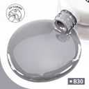 6 x JODSONE 16.5ml Gray Gel Nail Polish Silver Gel Polish High Gloss Soak Off U V Nail Manicure Salon DIY at Home (B27)