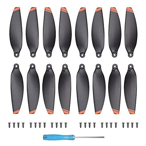 8Pcs Mini 2 Propellers Replacement Low-Noise and Quick-Release Blades Props Compatible with DJI Mini 2 / Mini SE/Mini 2 SE/Mini 4K Drone, Orange
