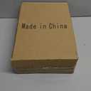 Wall Mount Mailbox, Combination Lock Mail Boxes for Outside, Safe Drop Box with Code, Metal Secure Hanging Mailbox for Home School, 12.8H x 8.6L x 3.3W Inches, Black