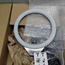 UBeesize 12'' Selfie Ring Light with 62 Tripod Stand for Video Recording, Live Streaming(YouTube, Instagram, TIK Tok), Compatible with Phones, Cameras and Webcams (Black)