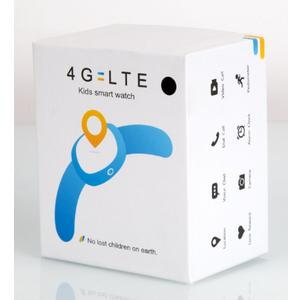 4G LTE Kids Smart Watch GPS Tracker - Smartwatch with Two Way Call Video Calling Voice Chat SOS Class Mode Stopwatch Pedometer Games Wi-Fi Touch Screen Alarm Clock Smartwatches for Boys Girl (Blue)